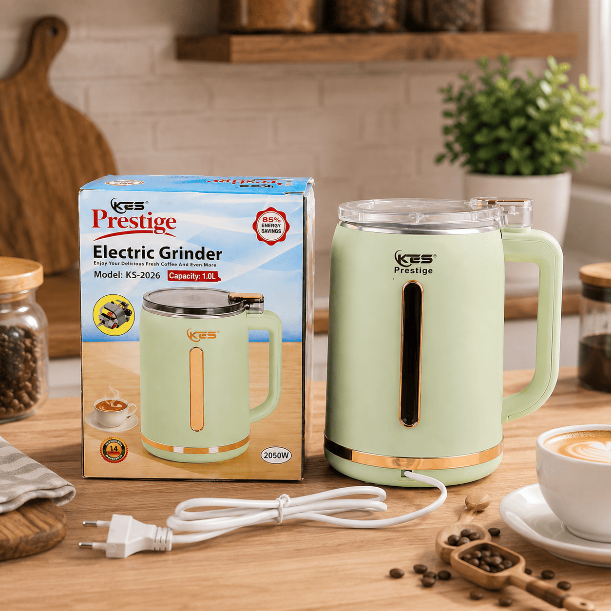 KES Prestige Electric Grinder 1.0L (Model: KS-2026)