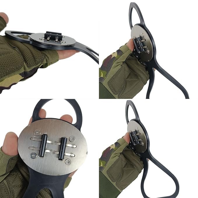 Fire Spark Shoe Plate for Bikers & Skaters – Universal Size