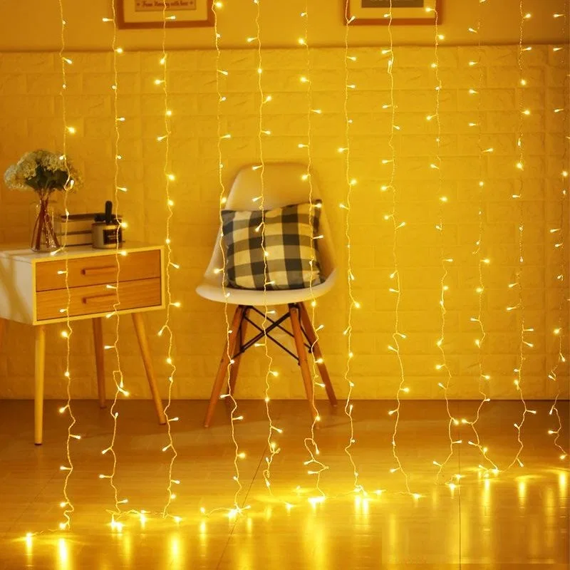 Home Decoration Light 80 Led- Golden, Golden Fairy String Lights Christmas