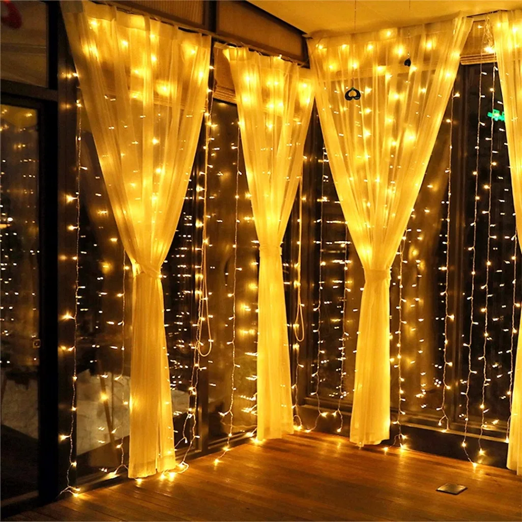 Home Decoration Light 80 Led- Golden, Golden Fairy String Lights Christmas